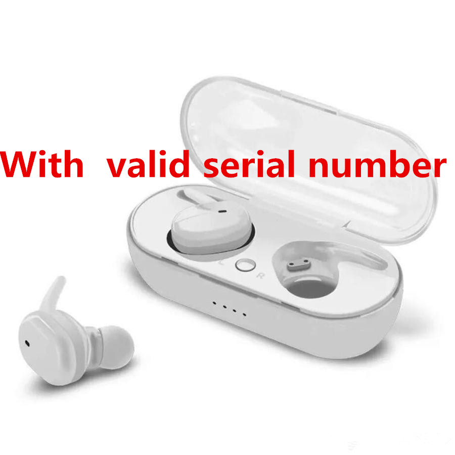 

free ship Wirless Earphone earphones Chip Transparency Metal Rename GPS Wireless Charging Bluetooth Headphones Generation In-Ear Detection For Cell Phone, White