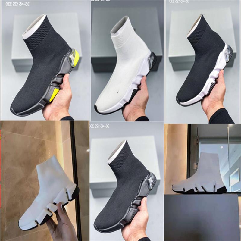 

With Sneakers #2022# Designer Trainer Boots Men Womens Speed Shoes Speeds Casual Socks Boot #35-47# Shoe Runners Runner Box Sock Mbbdf, Womenus4.5=eur35
