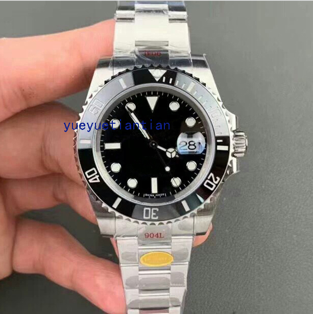 

V11 High Quality N Factory 2836/3135 Movement Automatic mechanical watch 116660 high quality ceramic watches frame night light waterproof, Blue