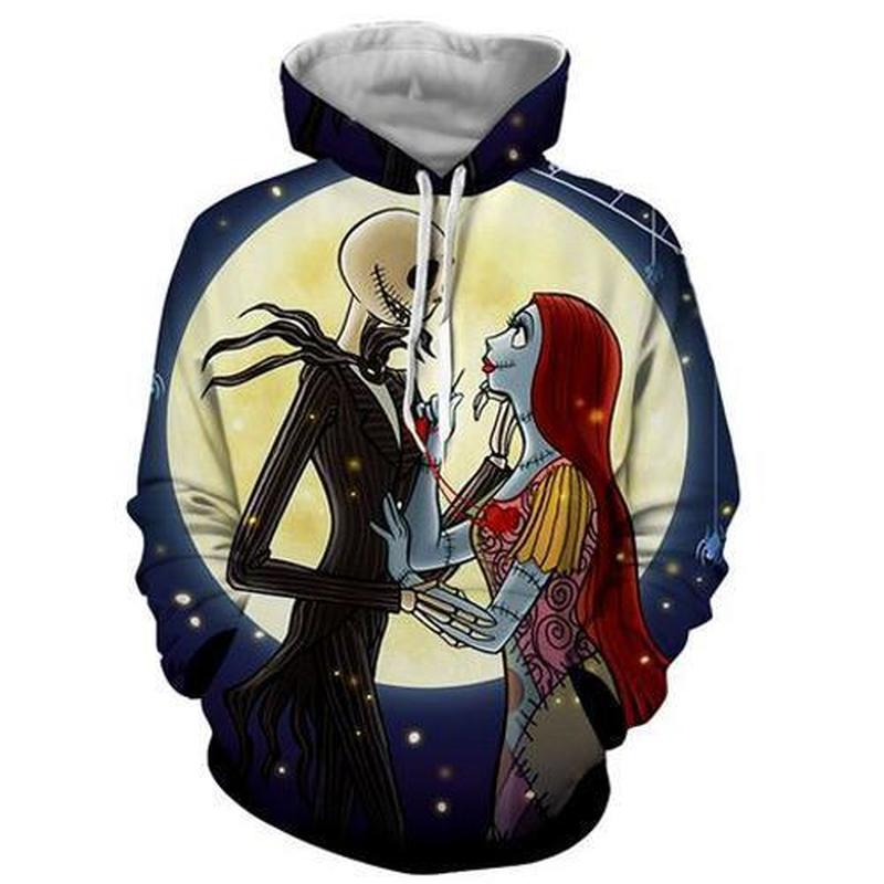 

Men's Sweatshirt Cyberpunk Sweatshirt Men's Print Hooded Sweater Crew Neck Slim Loose Personality, Black