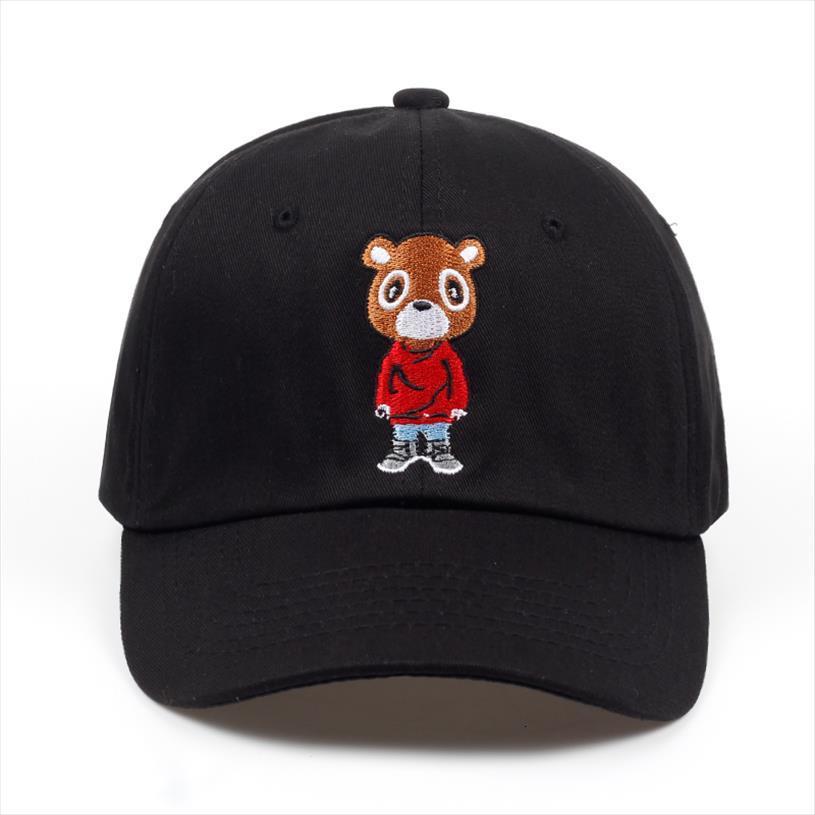 

bear dad hat lovely baseball cap summer for men women caps exclusive release hip hop kanye west ye, Blue;gray