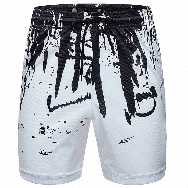 Sports de survêtement des sports occasionnels / sportifs pour hommes Pantalons courts Pantalons décontractés Sports décontractés Micro-élastique
