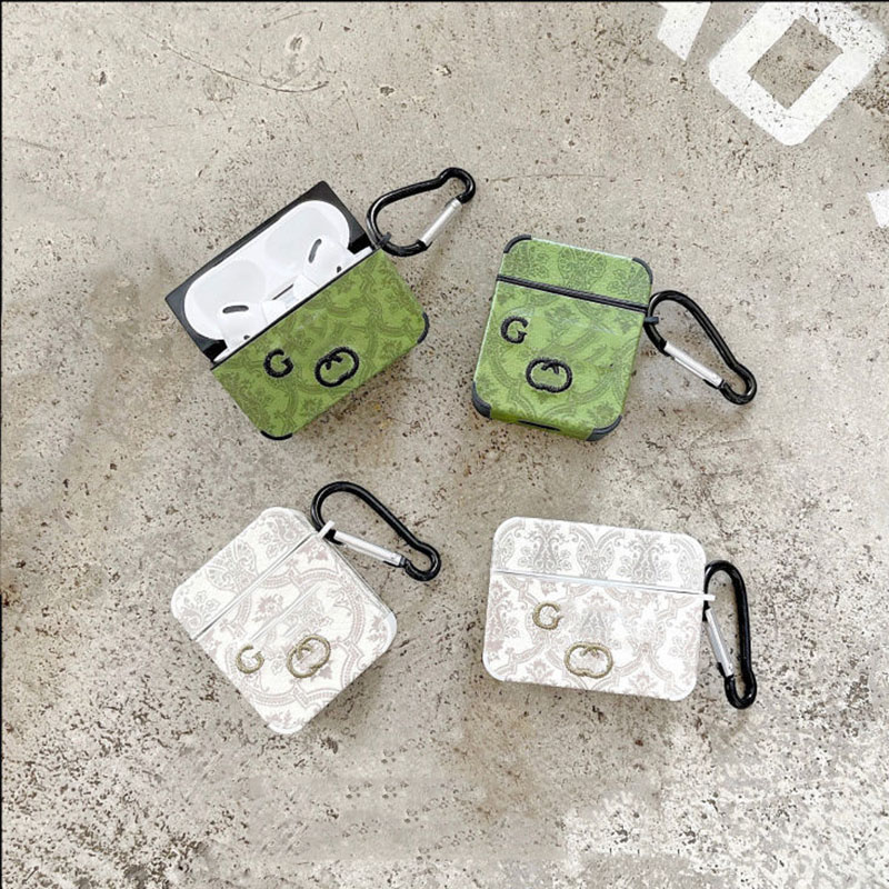 

2 Colors Earphone Protector For Airpods Luxury Airpods1/2/3 Case Designer Earphone Set Couples Women Mens Anti-fall Antifouling D2109222HL