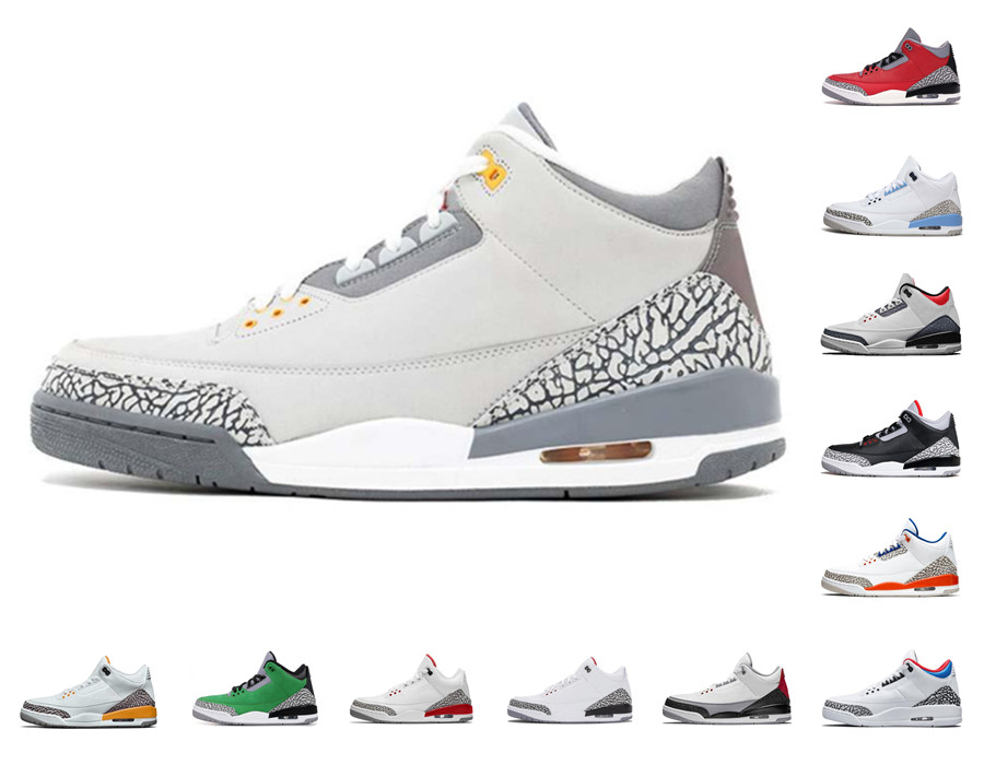 

Jumpman 3 Racer Blue 3S Basketball Shoes Mens Cool Grey A Ma Maniere UNC Knicks Laser Orange Denim Red Black Cement Pure White Varsity Royal outdoor Trainer Sneakers, Please contact us