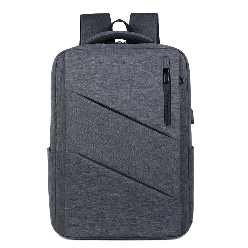 

Backpack High Quality Oxford Men's Business Commercial Travel USB Charge Male 15.6-inch Laptop Bag Teenager Student Schoolbag