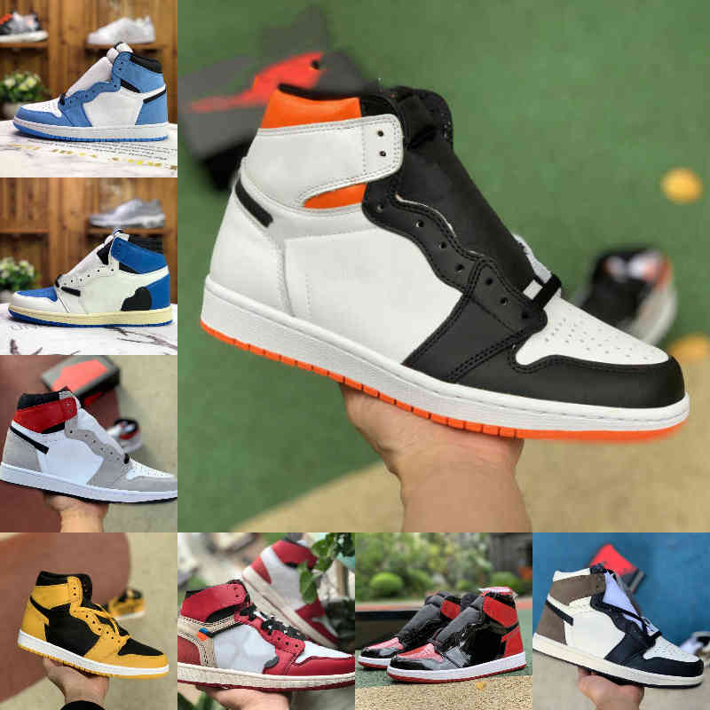 

Jumpman University Blue 1 1s High Basketball Shoes Men Women Pollen Electro Orange Fragment Bred Patent Unc White Ow Hyper Royal J Balvin OFF Chicago Trainer Sneakers, Please contact us