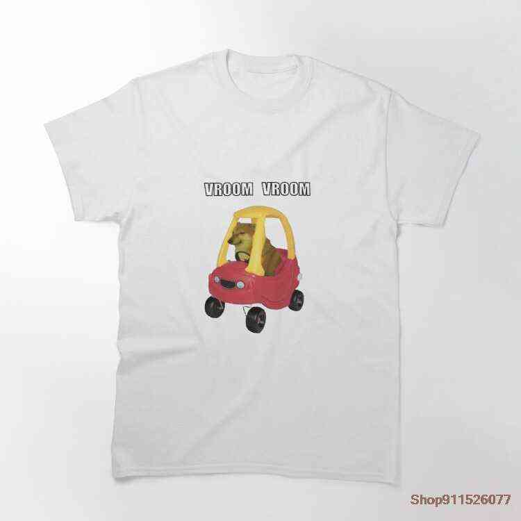 cheems car Cool T Shirt Men Fashion Streetwear Harajuku T-shirt Graphic Summer Casual Tshirt Hip Hop Top Tees Male G1222-image-747715452
