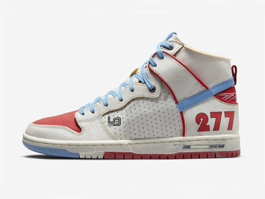 

2021 Release Ishod Wair Magnus Walker Athletic Shoes Dunk High Pro SB Urban Outlaw Men Women 277 Red Blue White Sports Sneakers With Box