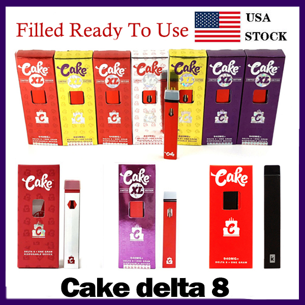 

Filled Cake XL Delta 8 D8 Disposable E cigarettes Device full gram (1ml) Capacity Empty pod Rechargable Vape Pen 280mAh Battery For thick oil