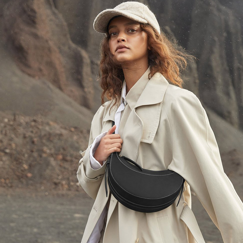 

totes bags Tote Bags Women Polene Paris Underarm Shoulder Bag Poleno Leather Crescent Chest Crossbody Saddle Handbag269F OD2X