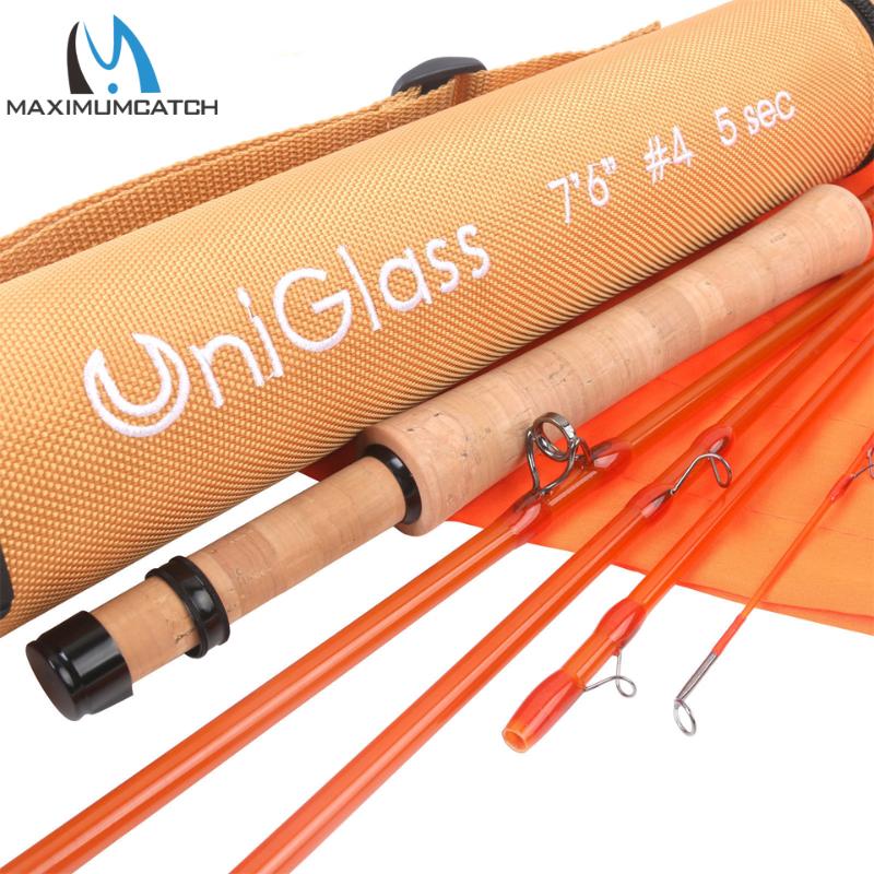 

Boat Fishing Rods Maximumcatch Fiberglass Rod UniGlass Travel With Cordura Tube
