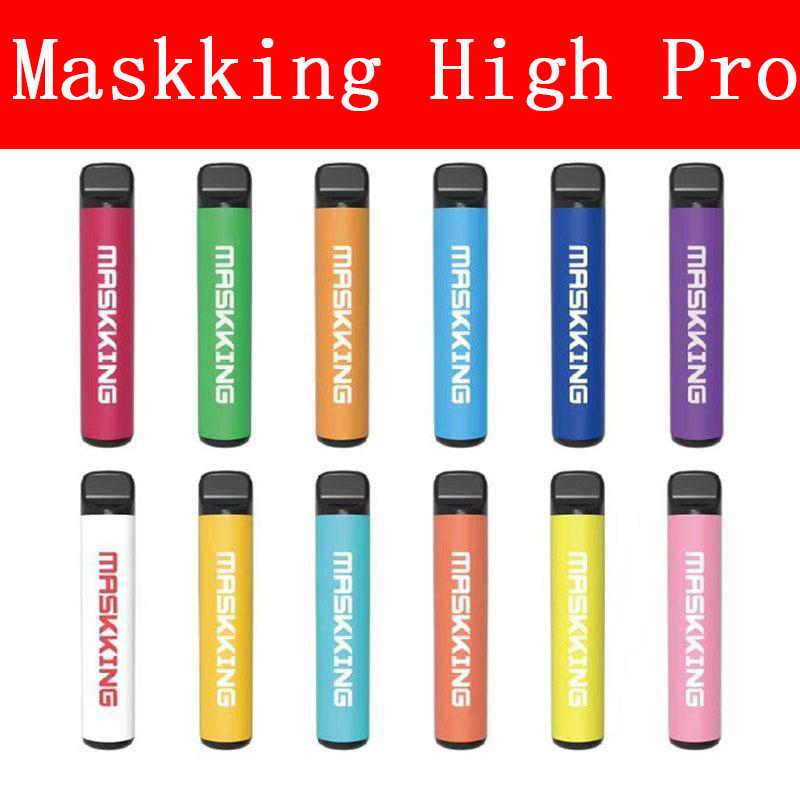 

Maskking High Pro Cigarette Disposable Vape Pen Device Pod Kit Local Vape starter MK Disposable E-Cig 1000 puffs disposable vapes VS puff bars plus