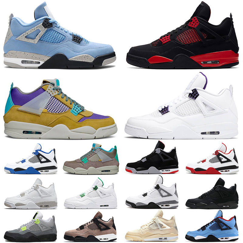

Discount Jumpman 4 4s basketball shoes for women men University Blue Taupe Haze Red Thunder White Oreo mens trainers sports sneakers Dropshipping, 4s item #1