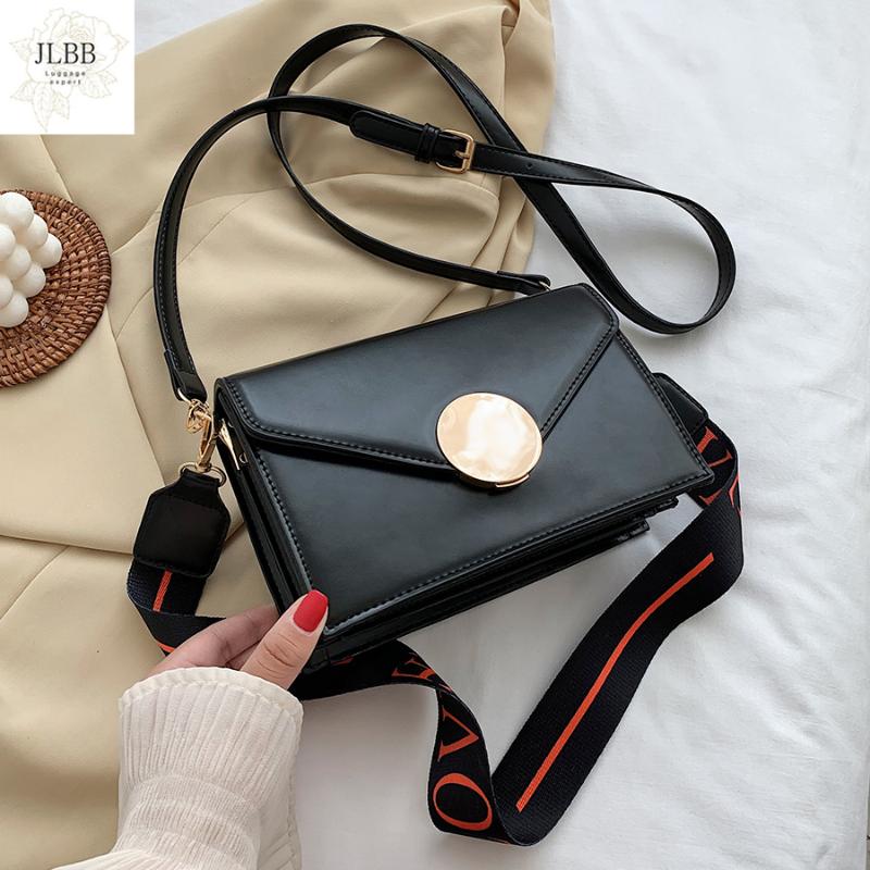 

Totes Bags PU Leather Crossbody Bags for Women Simple Design Shoulder Bag Women's Handbag Fashion Lady Messenger Handbags, Black