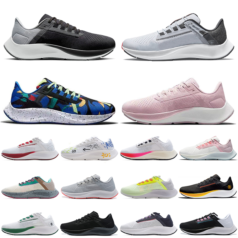 

cheaper zoom pegasus 38 running shoes triple white nik barely rose graffiti black london greedy blue ribbon sports women mens trainers sneakers runners size 36-45, D4 wolf grey 39-45