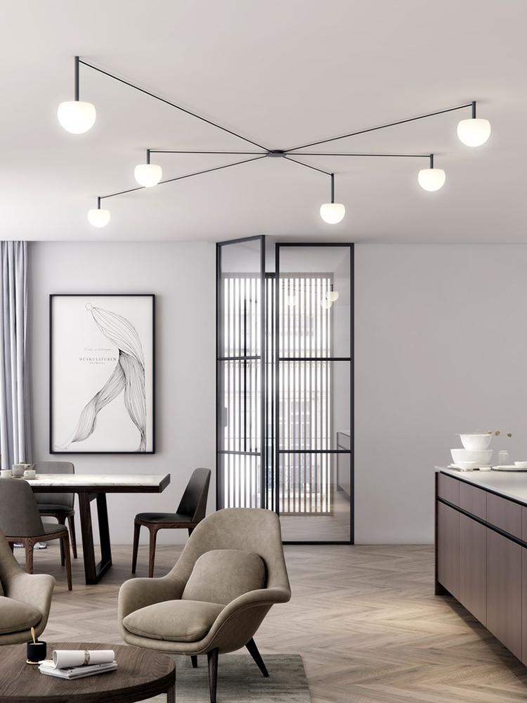 

Designer ceiling lamp living room lamp Nordic simple modern atmosphere study lighting creative personality art bedroom