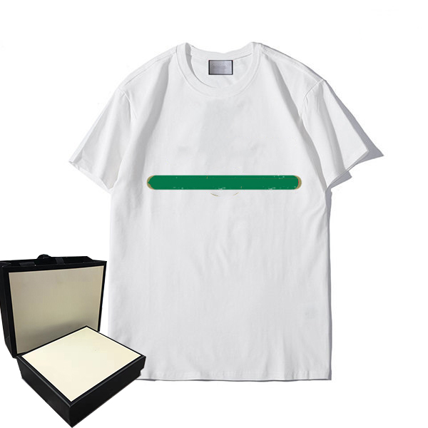 

Summer T Shirts For Men Women Tops Letters Striped Printed T Shirt Unisex Short Sleeve Tshirts Thin Material Outwear Tops S-2XL, White;black