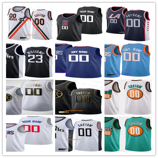 

Custom Kawhi 13 George Paul 2 Leonard Lou 23 Williams Serge 9 Ibaka Marcus 8 Morris 40 Zubac Marcus 31 Morris Men Kids Basketball Jerseys, As photo