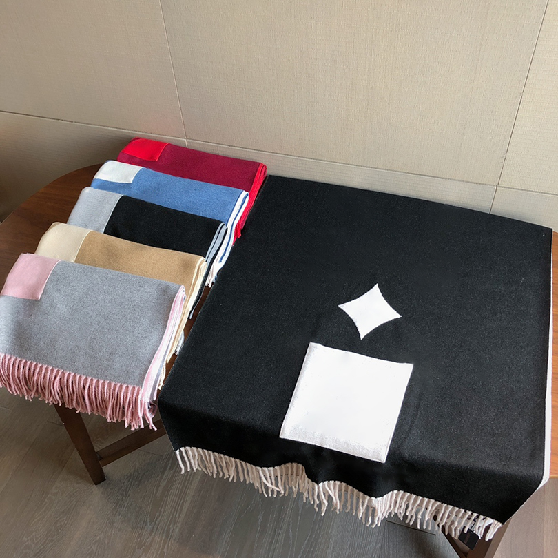 

Brand Design Cashmere Scarf Top Luxury Letter Fashion Classic Style Pocket Pashmina High Quality Shawl Long 180cm Tassels Scarves With Original Gift Box Set
