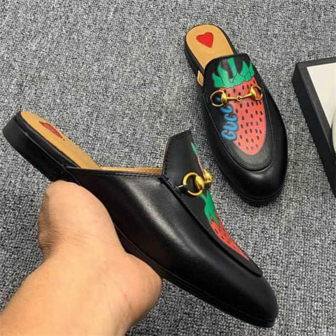 

luxury italy designer brand slippers super great quality with full package for women gift present lady birthday wedding sandals shoes heels, Black