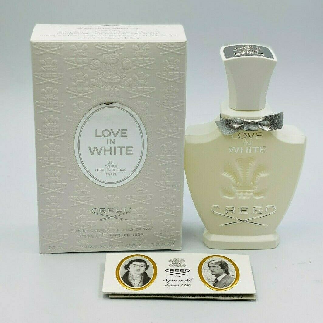 

75ml Women Men Perfume Fragrance Creed Love in White Gentlemen Fragrances High Version Top Quality Long Lasting 25fl oz Cologne