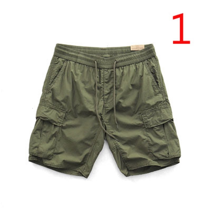 

2021 New Thin Section Sports and Leisure Shorts Men's American Style Tide Comfortable Loose Straight Camouflage Multi-pocket Tooli Wvhy