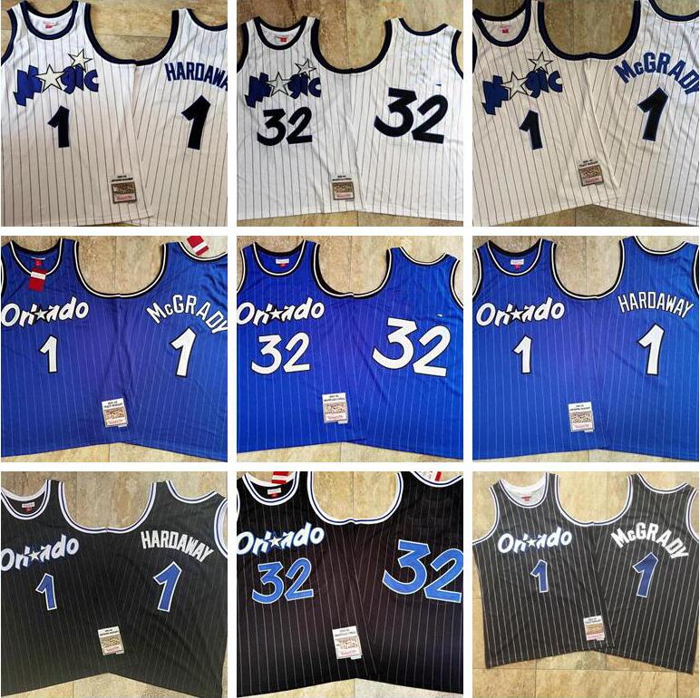 

Men's basketball Tracy jersey McGrady 32 palyer 1 Hardaway 03-04 94-95 Mitchell & Ness Hardwoods Classics retro Jerseys and JUST DON short