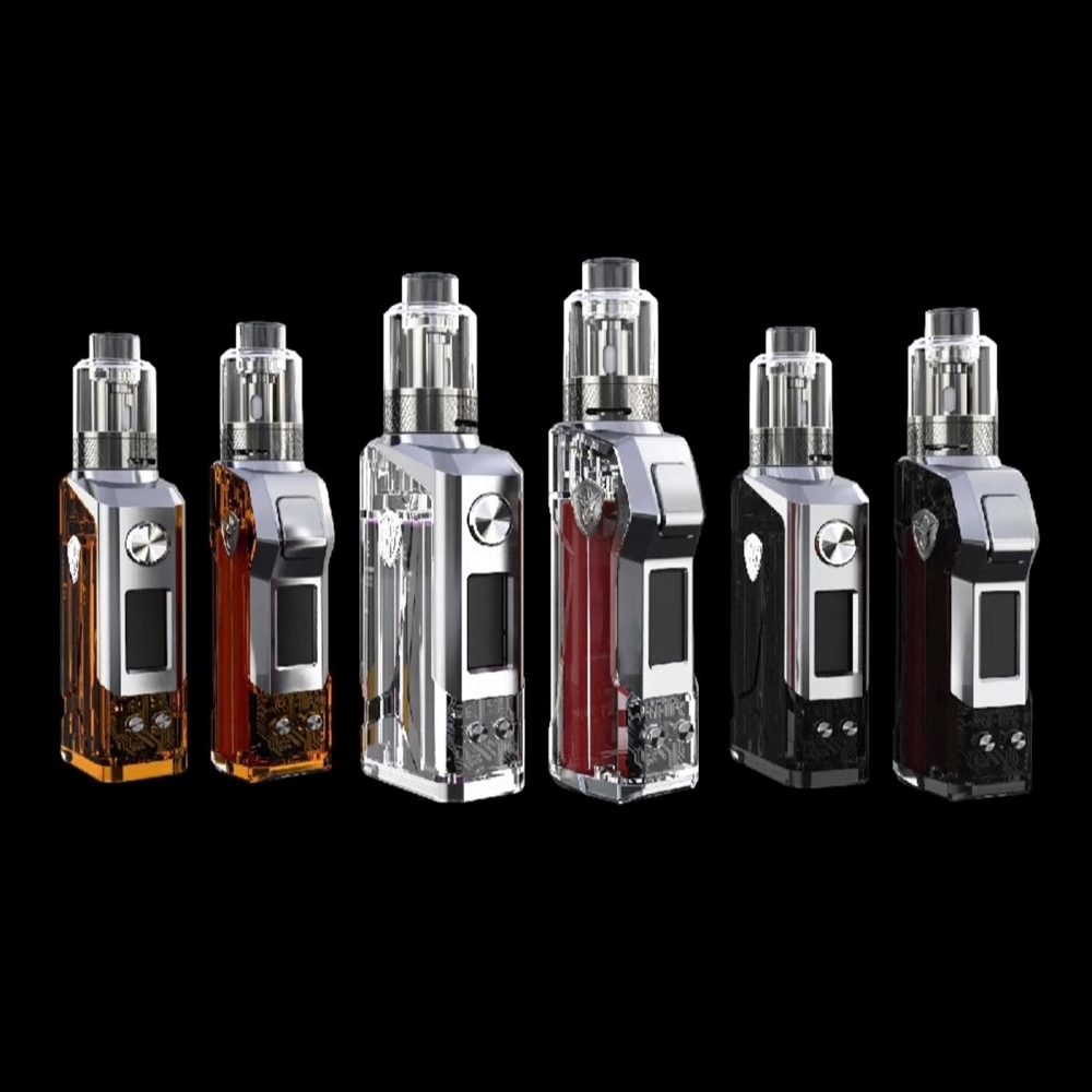 

innovate Box Mod e cigarette vapor rincoe jellybox mini 80w kit vape pod 2.8ml mesh coil color display External single battery e-cigarettes