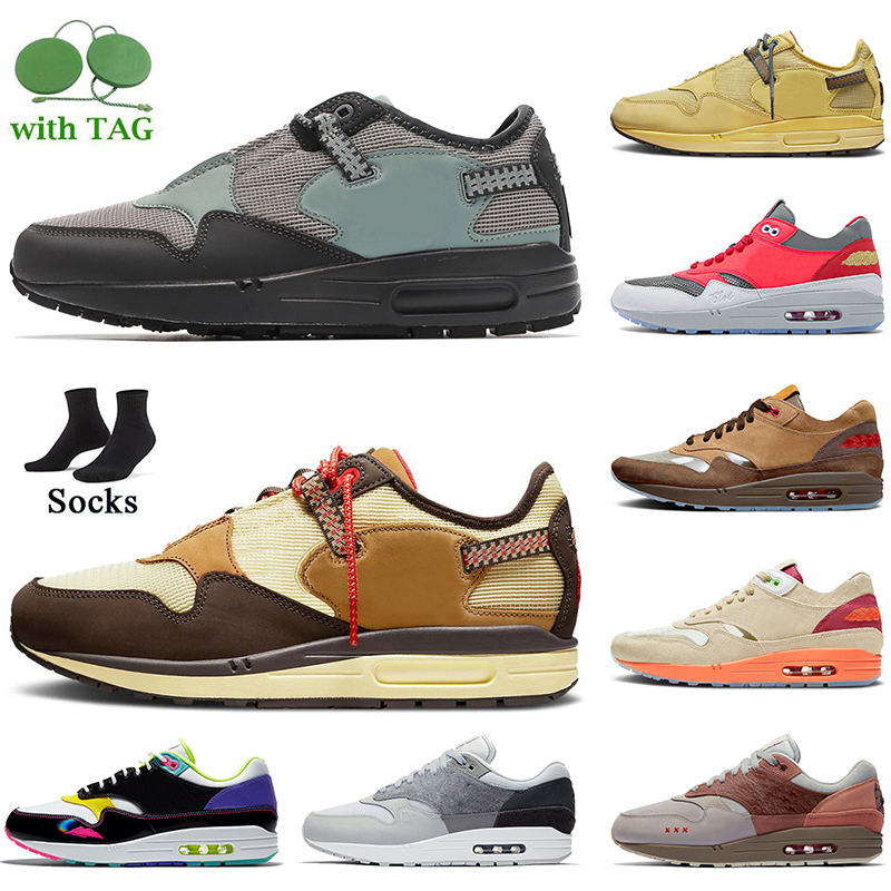 

Outdoor Jogging Mens Running Shoes Women Men Cactus Jack Cave Stone Baroque Brown Saturn Gold MX 1 Sneakers Sports CLOT Kiss of Death Solar Red London Fashion Trainers, D50 black red gum 40-45
