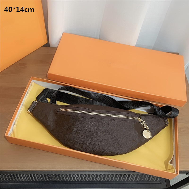 

2021 Classic Unisex Waist Bags Designers Mens Chest Bags Fashion Women Zippy Waistpacks Flower Sport Crossbody Bags with Box L21021701, Brown
