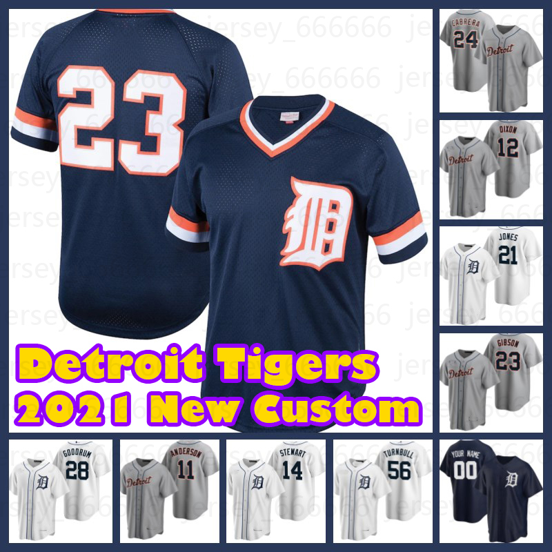 

28 Niko Goodrum 24 Miguel Cabrera Jerseys Detroit 56 Spencer Turnbull Tigers 33 Bryan Garcia 7 Jonathan Schoop 46 Jeimer Candelario 49 Willi Castro Baseball, Custom cool base men jersey