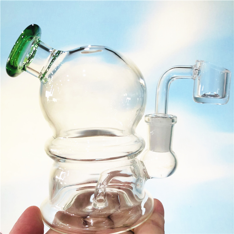 

Mini Sphere Glass Bong Pipe Smoking with 14.4 mm Male Quartz Banger Nail Hookah Smoke Oil Rig Bubbler