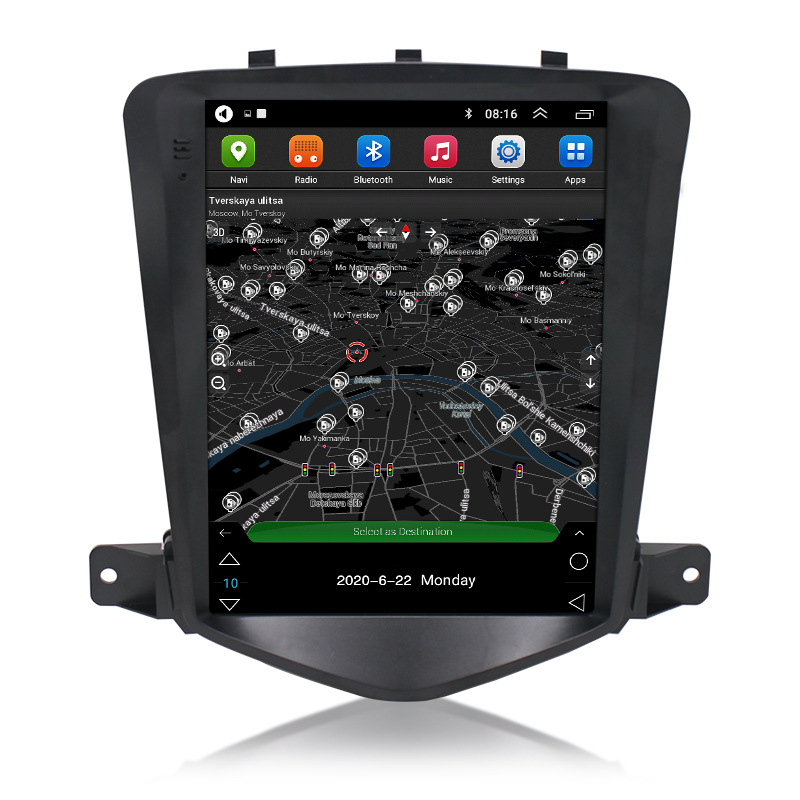 

Android 10.0 Car Dvd Gps Multimedia Stereo Radio Player for Chevrolet Cruze 2008-2013 Navigation System TPMS DVR OBD II Rear Camera AUX WiFi