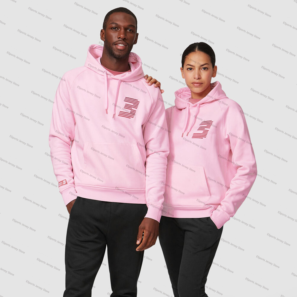 

Daniel Ricardo Hoodie Racing Suit F1 Mclaren Formula One Team Pink Motorcycle Moto, 2021-pink