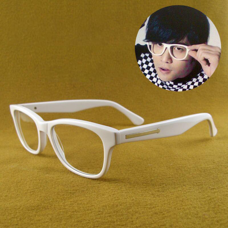 

Fashion Sunglasses Frames Cubojue White Eyeglasses Male Women Eyewear Fake Glasses Frame Men Nerd Spectacles For Myopia Optical Lens