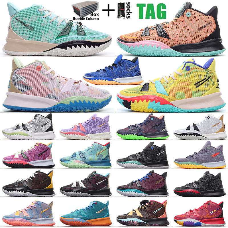 

2021 New Kyrie 7 Pre Heat Ep sc Mens Horus basketball shoes VII Ikhet Daughters COPA ICONS OF SPORT trainers Hip-Hop sports Daybreak BRED series sneakers 40-46, I need look other product