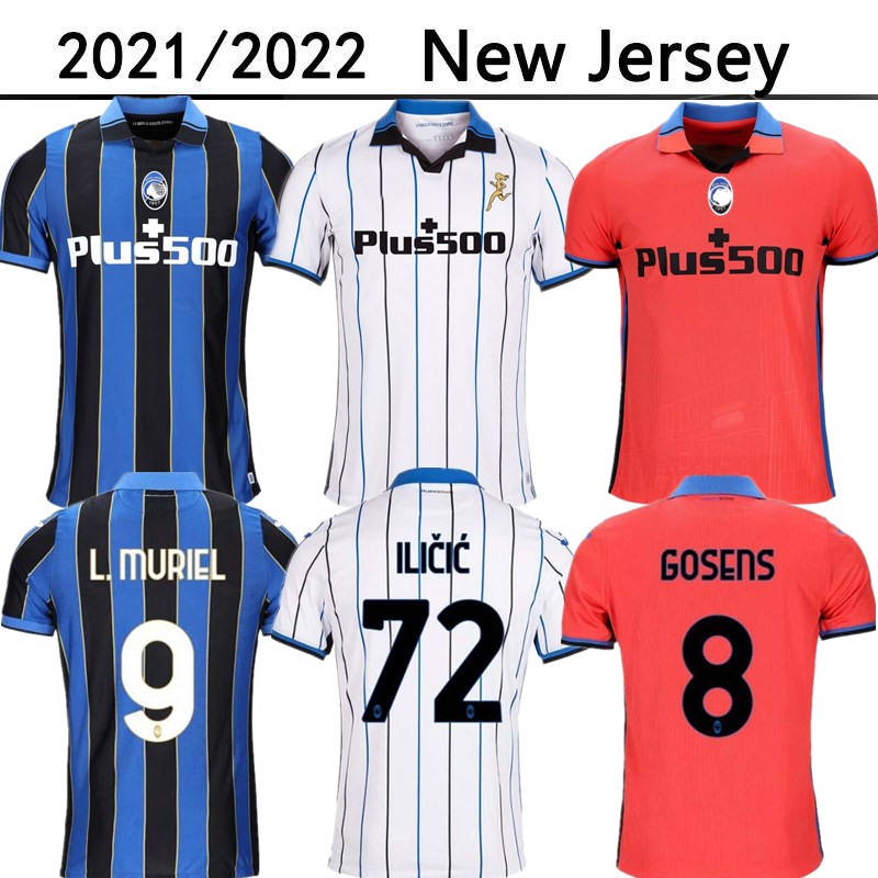 

21 22 Atalanta soccer jerseys DUVAN ILICIC L.MURIEL GOSENS 2021 2022 Romero home away third MIRANCIHUK MALINOVSKYI football shirts Adult Kids Kit top thailand