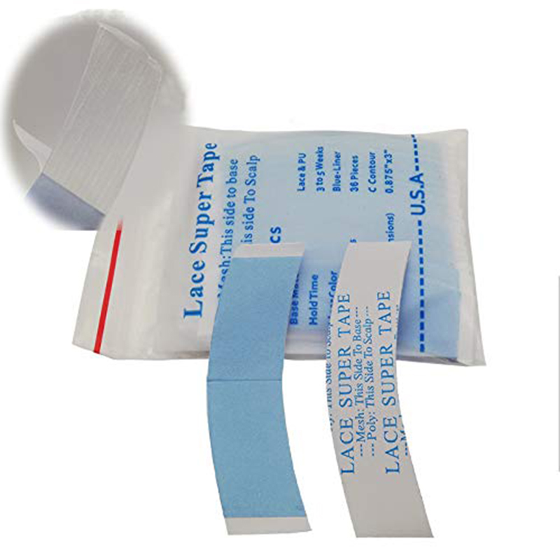 

36pcs Blue Lace Wig with Mesh Double Sided Adhesive Tape For Lace Wigs Toupee