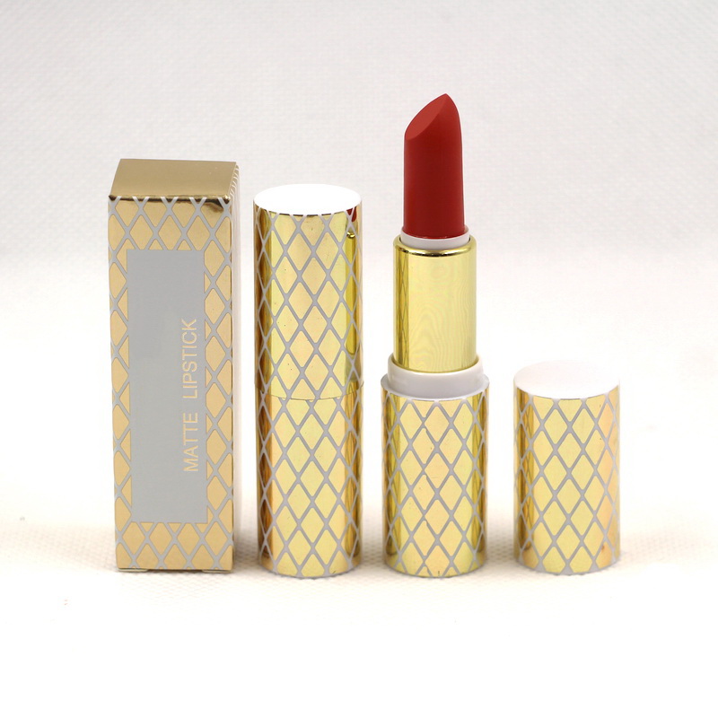Matte Lipstick Shades Rouge Lip Stick Easy to Wear Long-lasting Natural Wholesale Makeup Lips-image-751313997