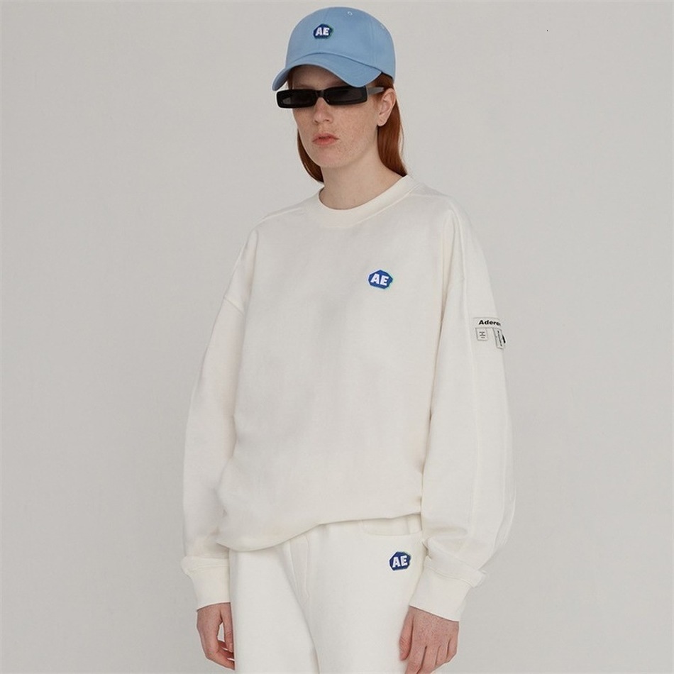 

2021 New Onesize Bae Ader Error Crewneck Women Adererror Sweatshirts Hoodie Men Clothing 77mi