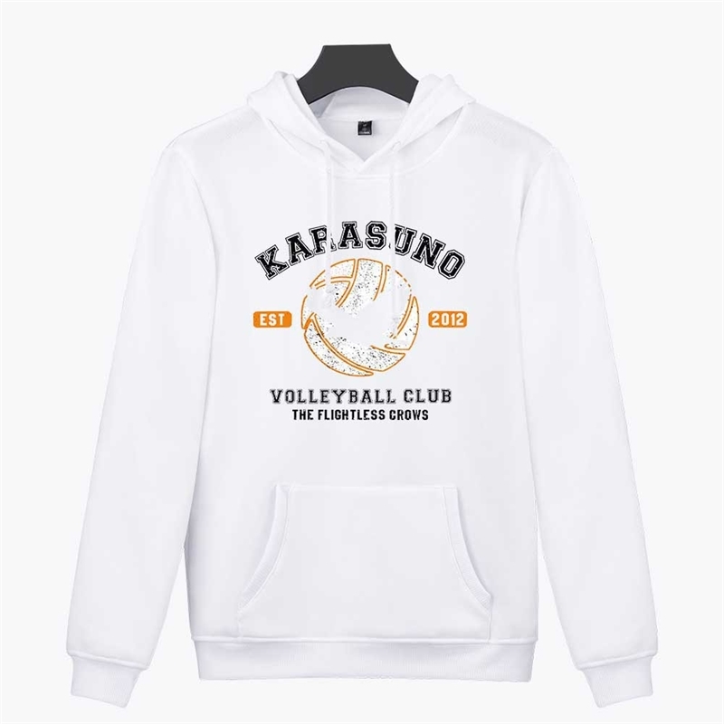 

New style volleyball youth Hooded Sweater, Black