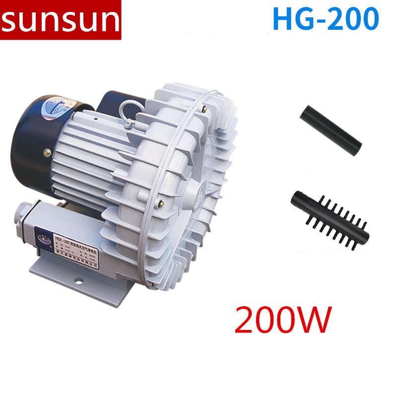 

Air Pumps & Accessories SUNSUN 200W High-pressure Vortex Fan, Centrifugal Blower, Fish Pond Aeration Vacuum Pump, Pump Oxygen