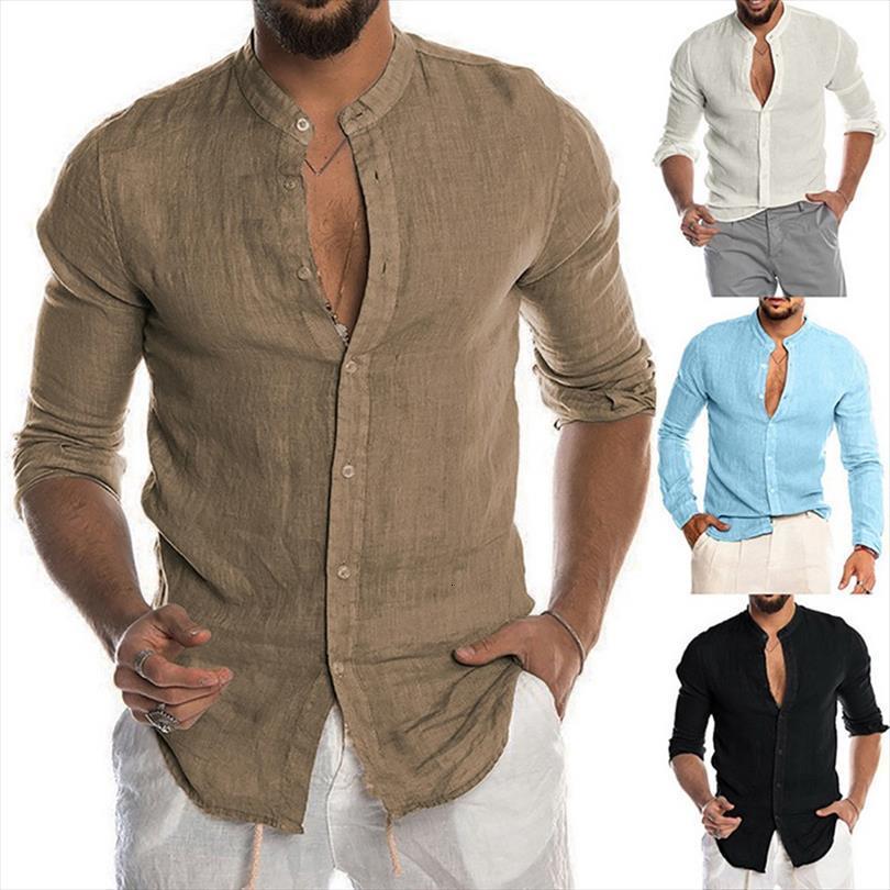 

casual blouse cotton linen shirt mens polo loose short sleeve tee spring autumn summer men 3xl, White;black