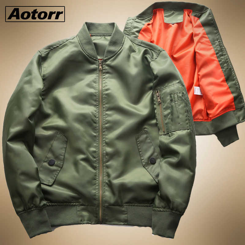 

Autumn Military Men Air Force Bomber Jacket 2020 Male Baseball Sports Outwear Thin Coat Windbreaker Casual Zipper Tops Clothes X0621, Kd2782thinblack