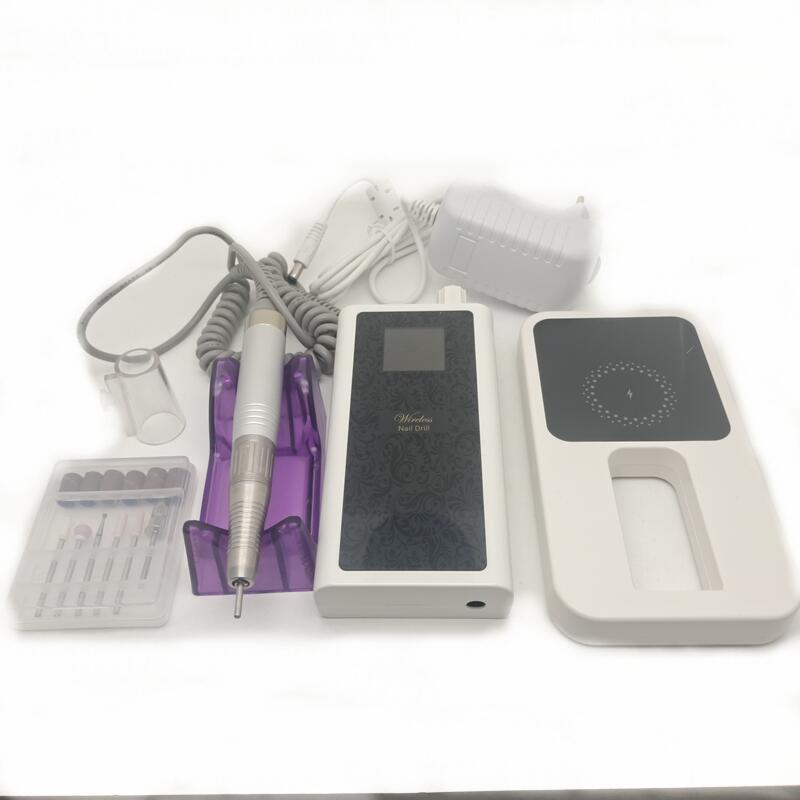 Nail Drill & Accessories 35000 RPM Polisher Professional Remover Portable Wireless Charging Electric Peeling Manicure Tool Set-image-736964418