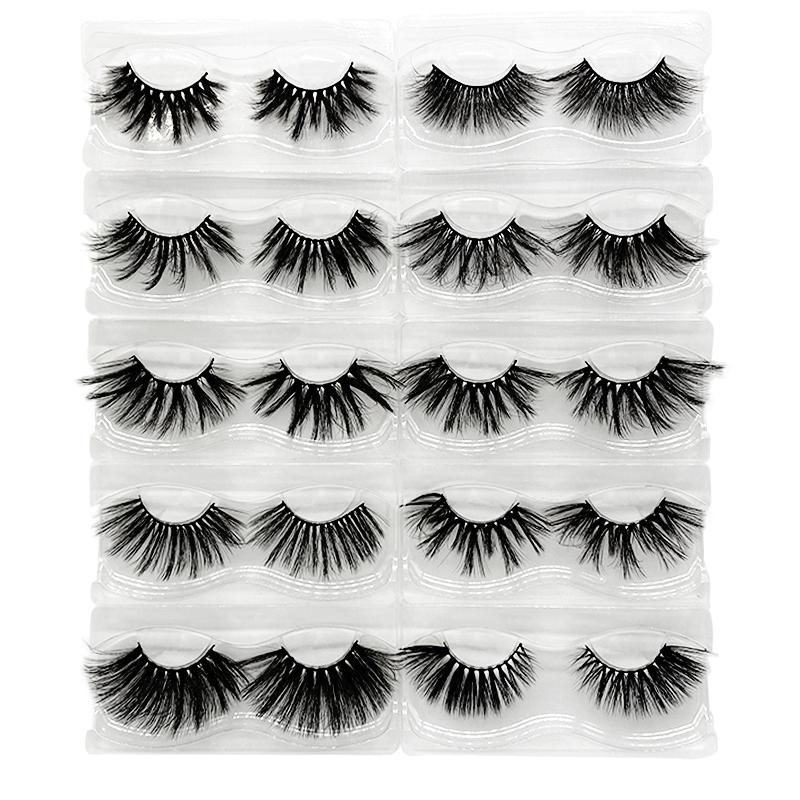 

Wholesale Mink Lashes 25 mm Mink Eyelashes Bulk Lashes 25mm Fluffy Faux Dramatic Fake Eyelashes 20mm Natural