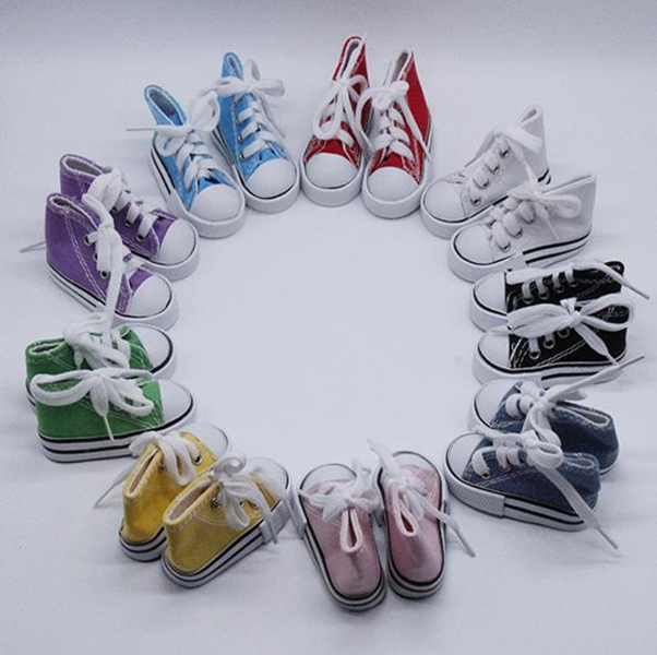 

7.5cm canvas shoes 1/4 BJD doll shoes SD3 points doll 60cm doll shoes wholesale