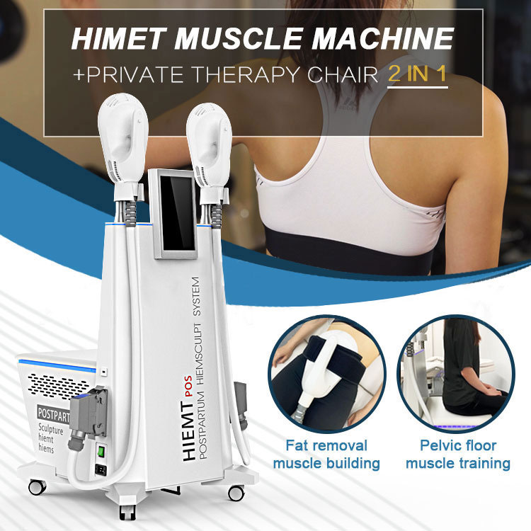 

Fast Body Slimming Sculpting Chair EMS Muscle Stimulation Abs Training equipment fat burn muscle stimulatior postpartum repair hi-emt pelvic floor chair machine