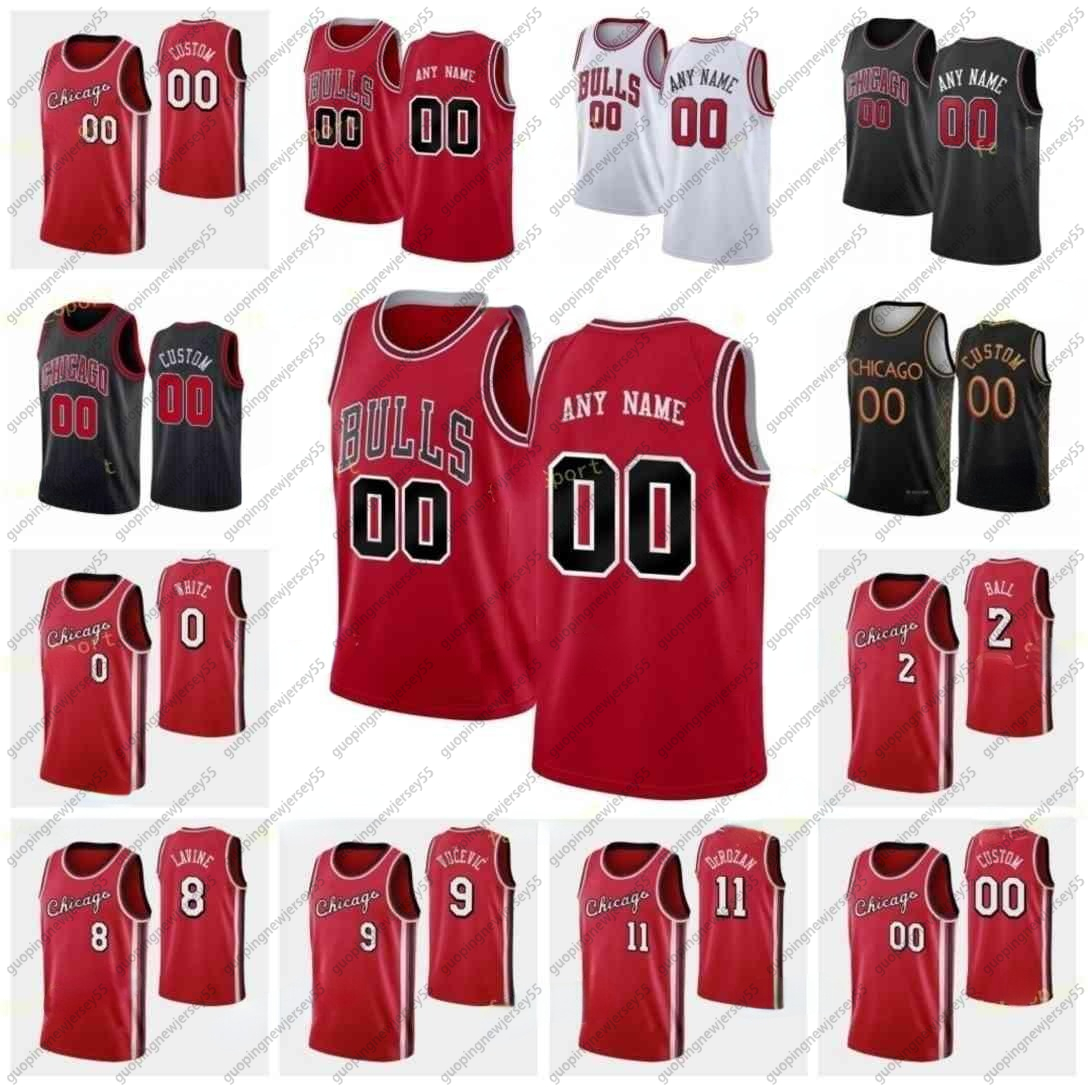 

75th 2022 City Earned Edition Custom Patrick 44 Williams Tyler 25 Cook Ayo 12 Dosunmu Javonte 24 Green Coby 0 White Tony 13 Bradley Basketba, Black