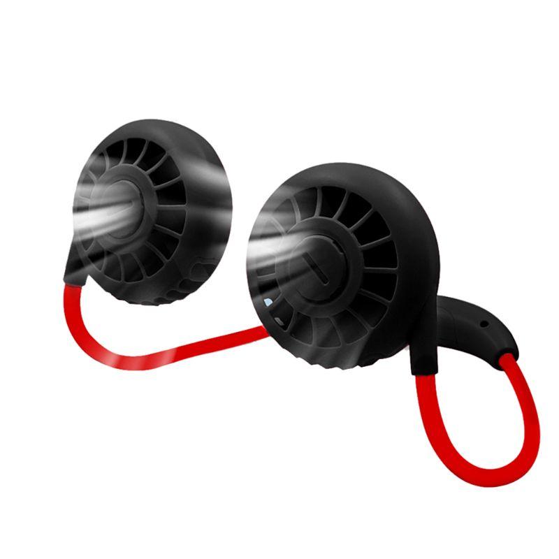

Electric Fans Hands-free Neck Band Dual Fan Portable USB Rechargeable Mini Outdoor Small H05F
